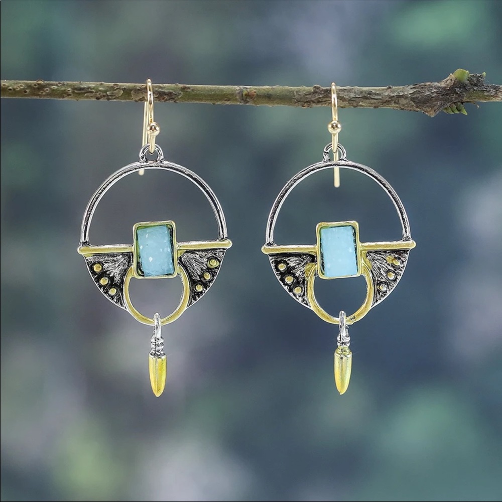 New Silver Vintage Boho Style Women’s Earrings
